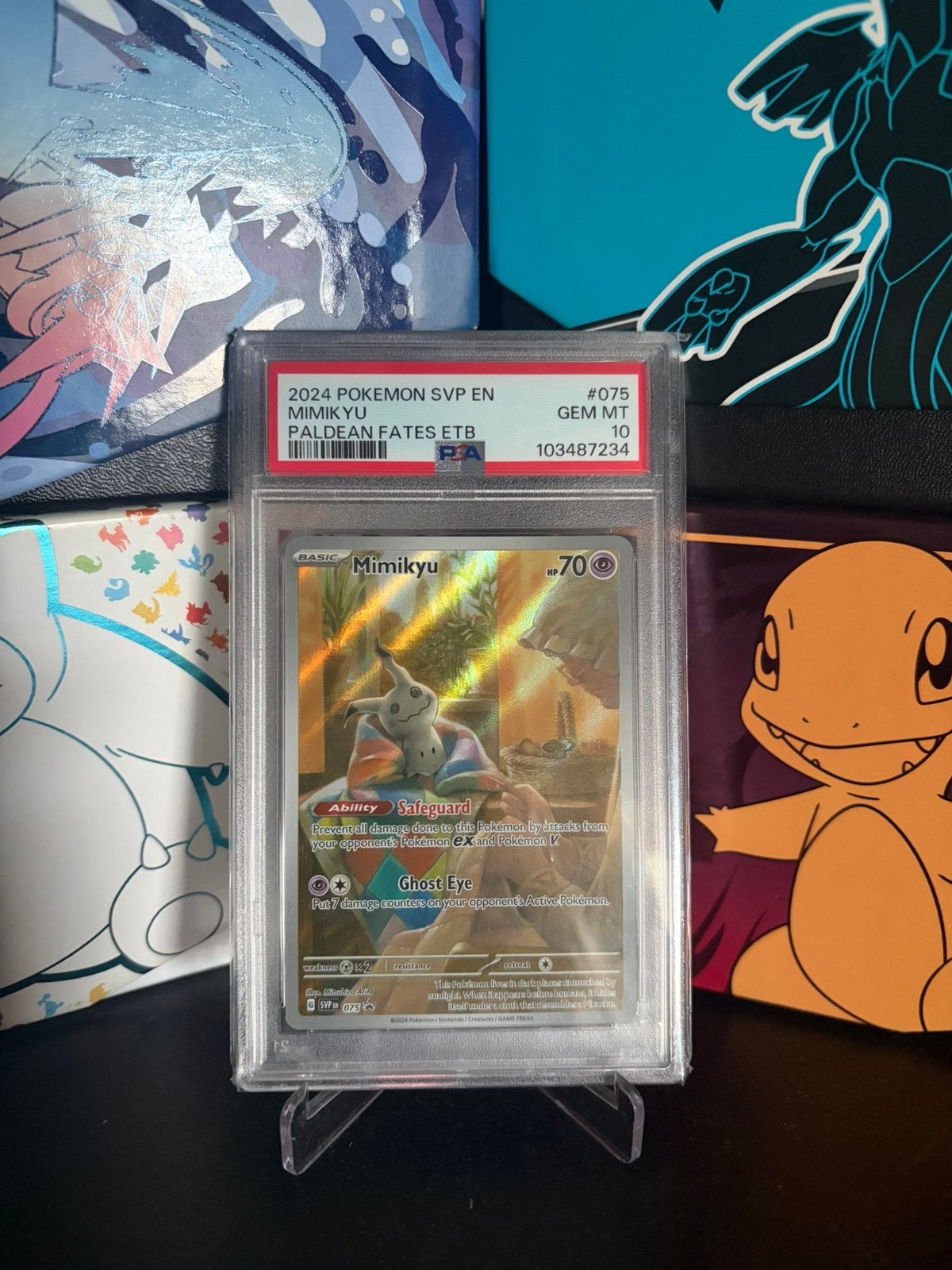 Mimikyu PSA 10 - Promo scarlet & violet