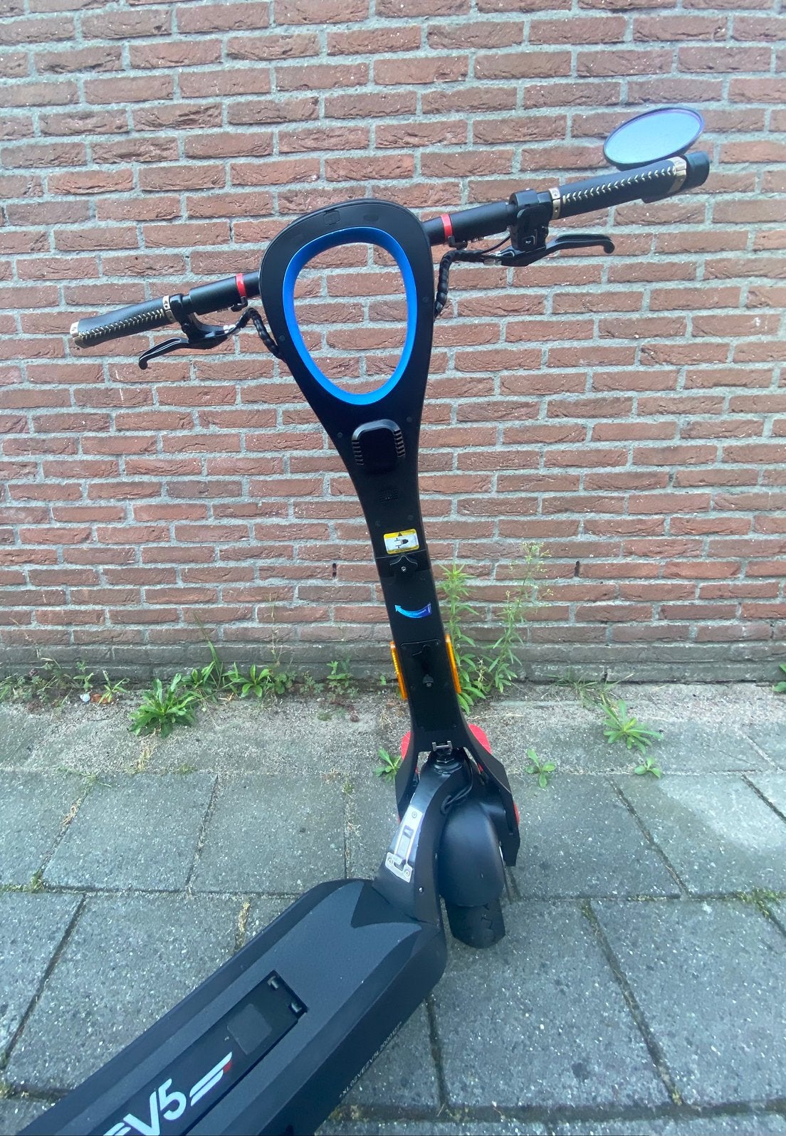Veeley V5 elektrische step – blauw kenteken – slechts 140 km, Ophalen, Gebruikt, Elektrische step (E-scooter)