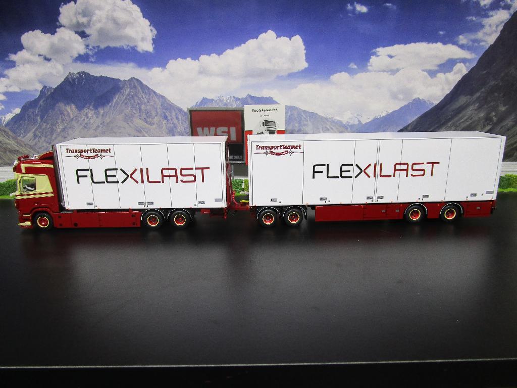 Wsi 01-4880 Scania R Highline CR20H , Transport Teamet, Hobby en Vrije tijd, Modelauto's | 1:50, Ophalen, Nieuw, Bus of Vrachtwagen