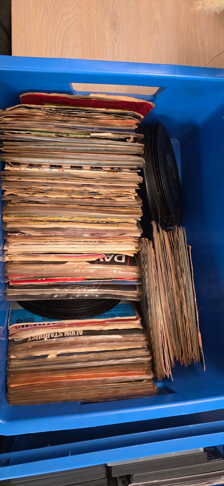 Grote collectie vinyl singles (7 inch) - Pop, Rock, Folk, Cd's en Dvd's, Ophalen, Gebruikt, Pop, Originele persing