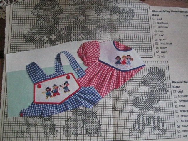 Borduurpatroon  Kindertjes  nr 2252 do, Verzenden, Nieuw, Handborduren, Patroon