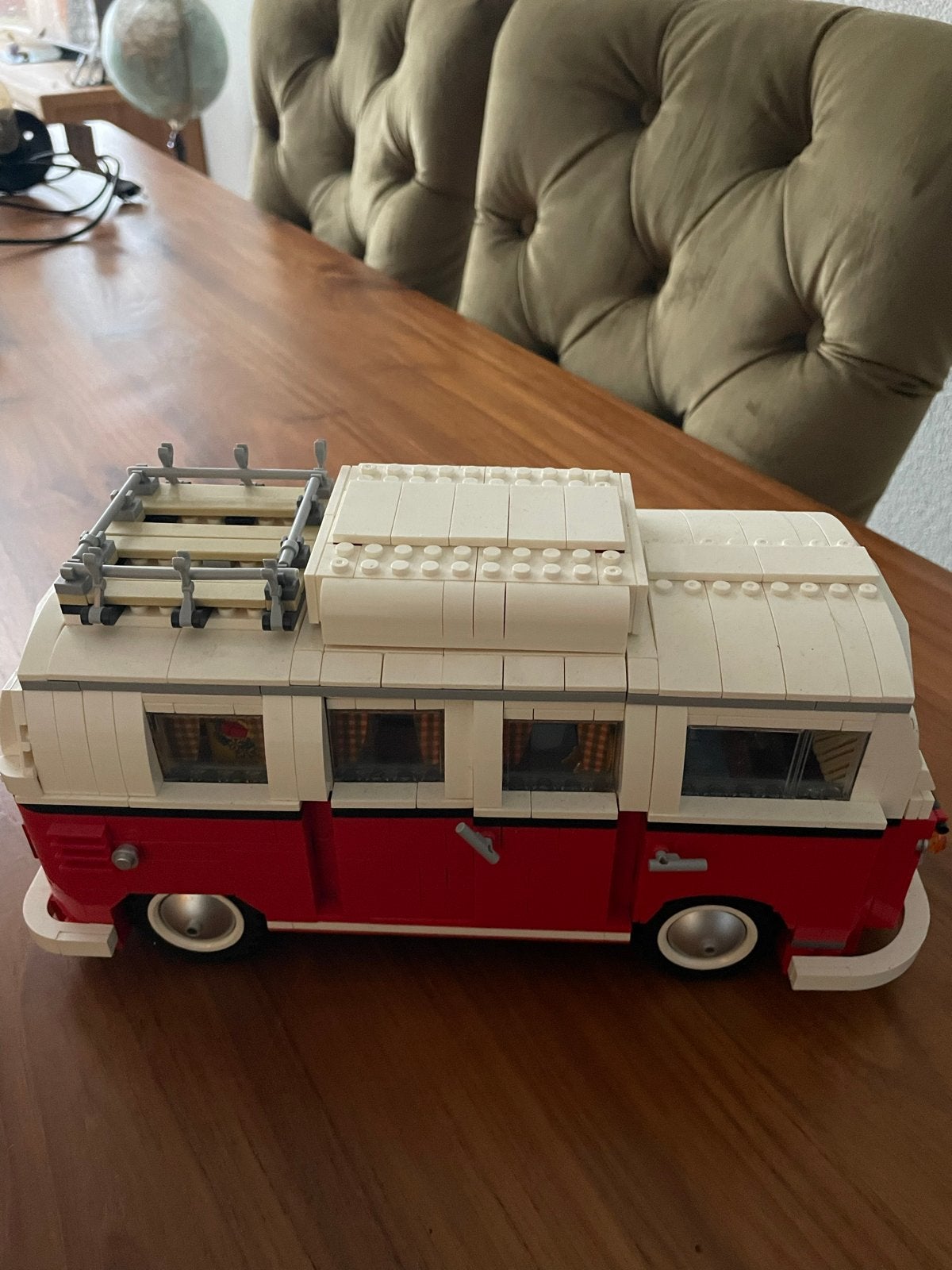 LEGO Volkswagen T1 Camper Bus met verlichting, Ophalen of Verzenden, Zo goed als nieuw, Overige merken