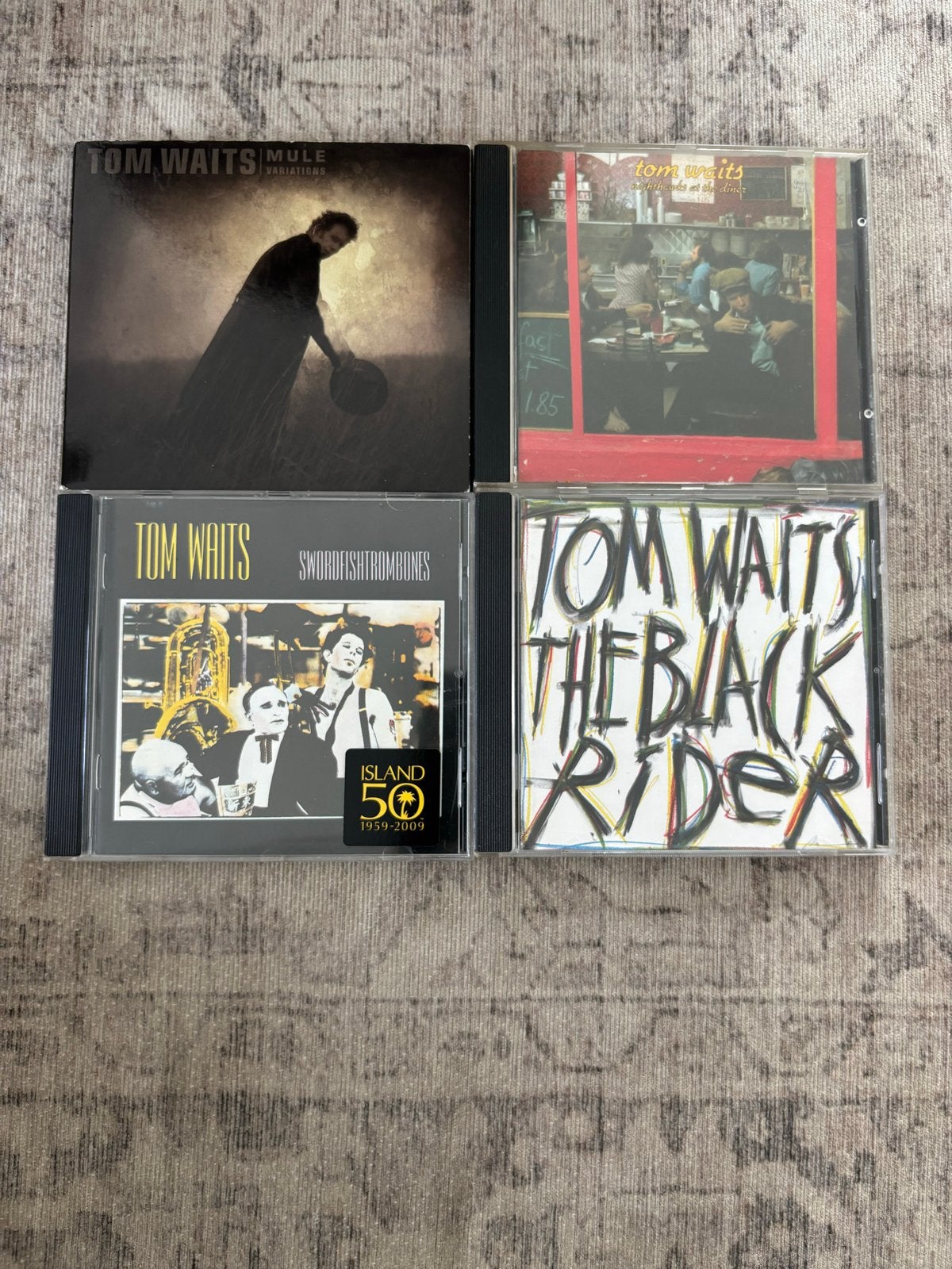 Tom Waits 4 CD's, Gebruikt, Overige genres, Ophalen of Verzenden, Inclusief doosje