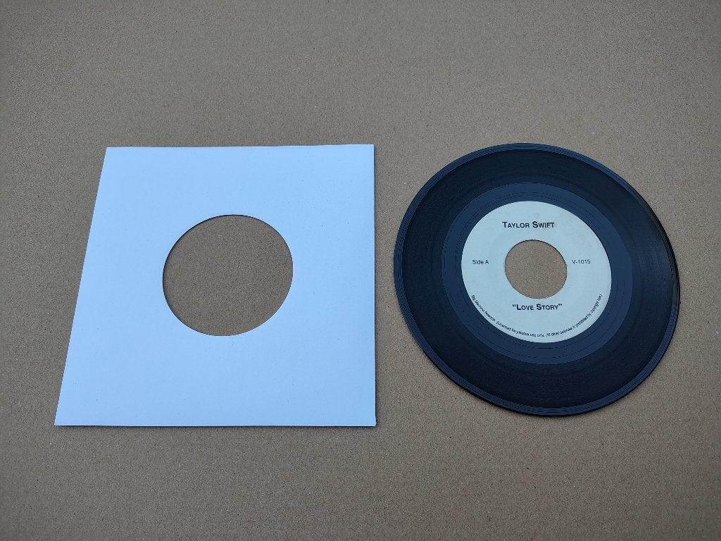 Single: Taylor Swift - Love Story (2008) USA / VERRY RARE !!, Cd's en Dvd's, Verzenden, Gebruikt, 7 inch, Pop