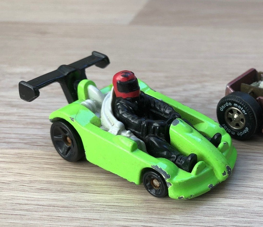 Go Kart hot wheels mattel 2001, Ophalen of Verzenden, Gebruikt, Overige typen