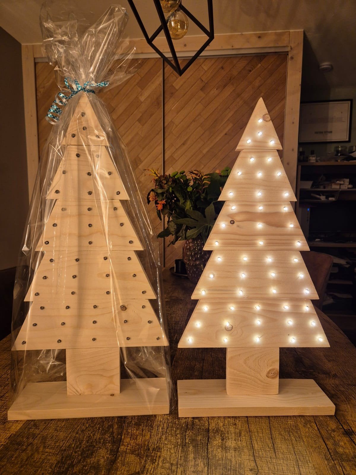 Kerstbomen met lampjes, Ophalen, Nieuw