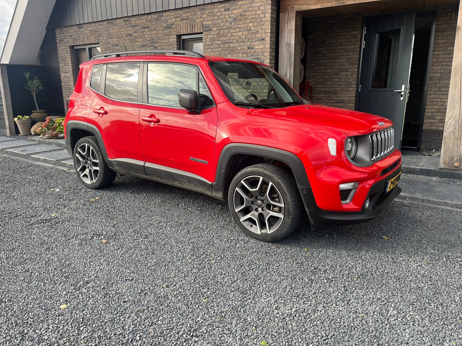 Jeep Renegade 1.3T 4xe 190pk Plug-in Hybrid 4WD Aut 2020, Automaat, Zwart, 4 cilinders, Leder en Stof