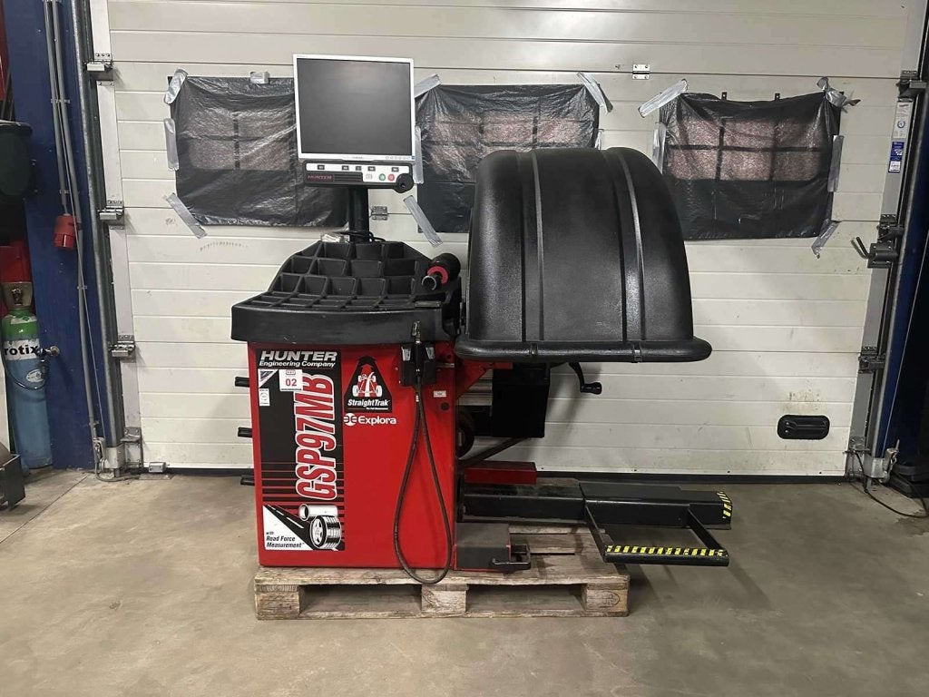 Hunter GSP9700 road force balanceer apparaat / machine 230V, Ophalen of Verzenden, Niet ingevuld, Niet ingevuld, Niet ingevuld