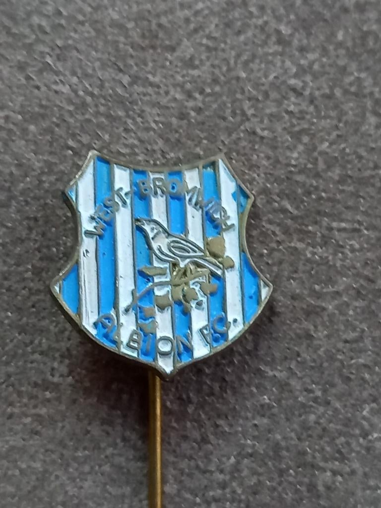 Speldje West-Bromwich ,Albion FC (Engelse voetbalclub), Verzamelen, Speldjes, Pins en Buttons, Ophalen of Verzenden, Gebruikt