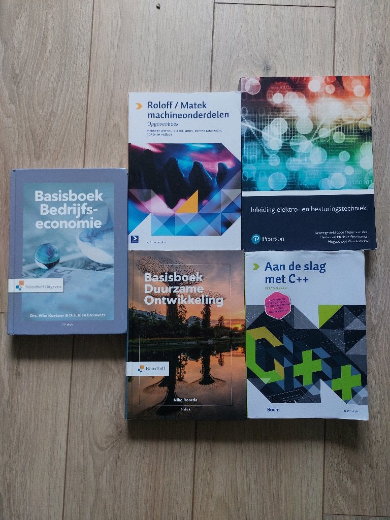 Studieboeken - HBO werktuigbouwkunde, Boeken, Ophalen of Verzenden, Beta, Zo goed als nieuw, HBO