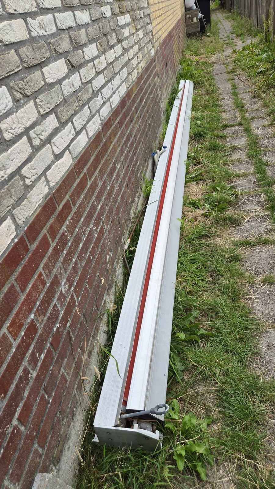 Gebruikt rolluik, 550x250, Tuin en Terras, Ophalen, Gebruikt, 450 cm of meer, Rolluik