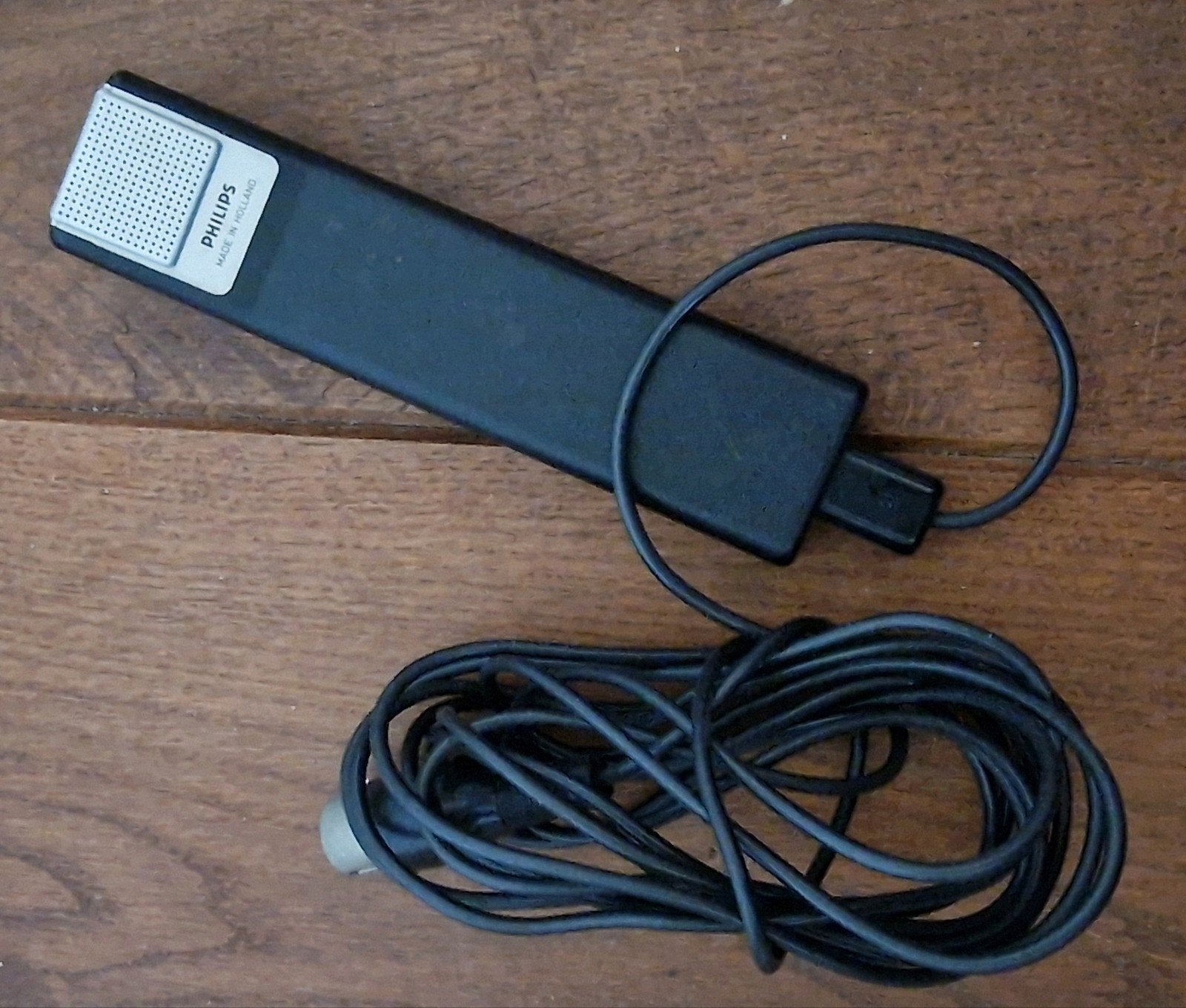 Vintage Philips microfoon met kabel, Muziek en Instrumenten, Ophalen, Gebruikt, Overige typen