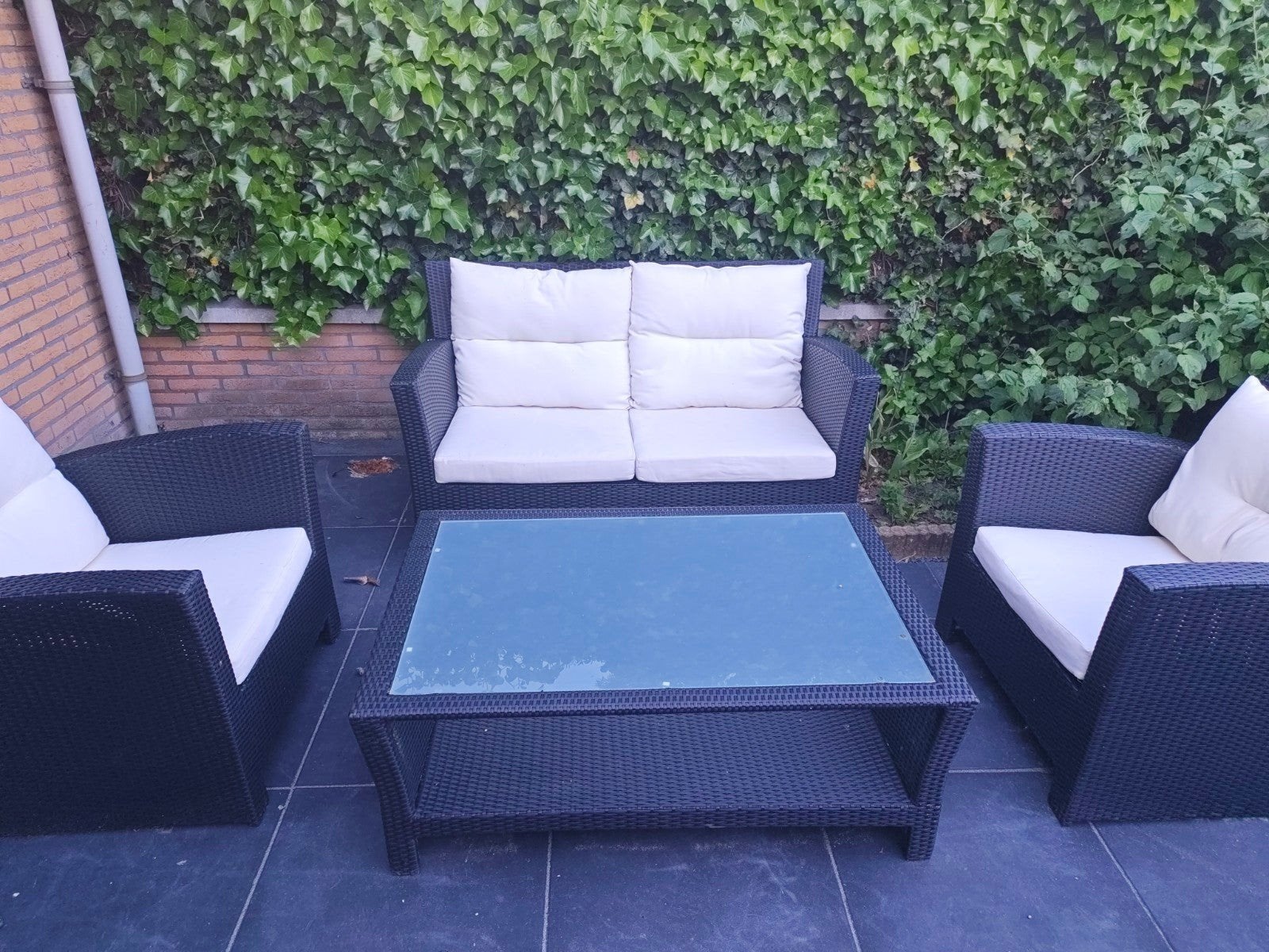 Bellagio loungeset met 4 zitplaatsen, Ophalen, 4 zitplaatsen, Gebruikt, Bank