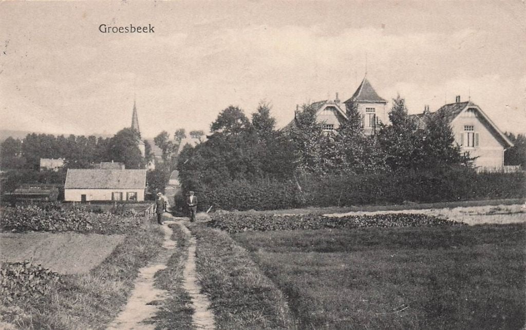 702-346-039 Groesbeek, Verzamelen, Ansichtkaarten | Nederland, Verzenden, Voor 1920, Gelderland