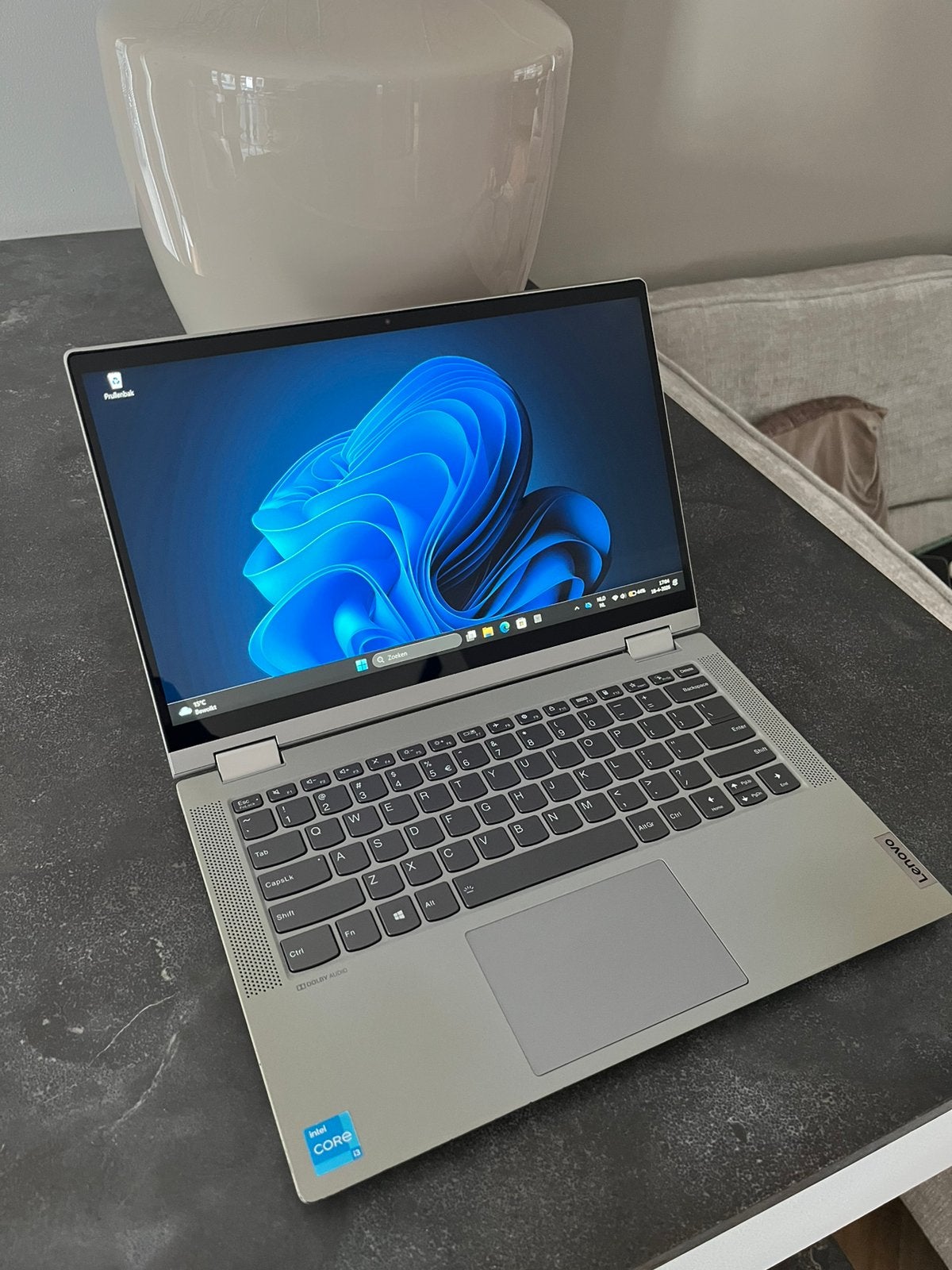 Nette Lenovo IdeaPad Flex 5 (2022) 2-in-1 Laptop/Tablet, 2 tot 3 Ghz, Qwerty, 8 GB, Ophalen of Verzenden