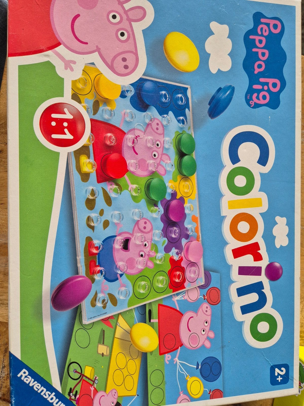 Ravensburger Peppa Pig Colorino - Creatief Puzzelplezier, Ophalen of Verzenden, Gebruikt, Puzzelen