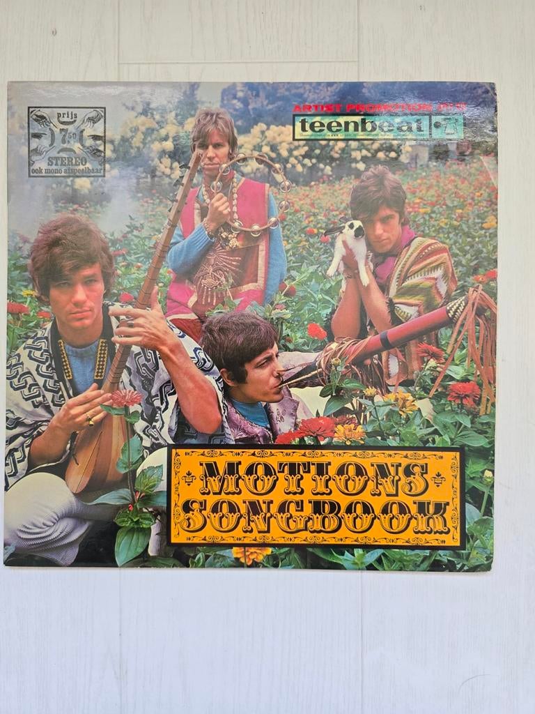 Motions Songbook Teenbeat LP Nederbeat jaren 60, Ophalen of Verzenden, Gebruikt, 12 inch