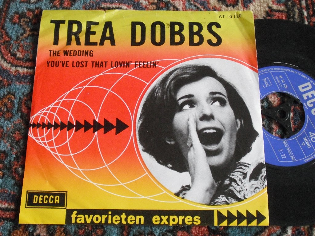 Trea Dobbs - The Wedding., Cd's en Dvd's, Vinyl Singles, Ophalen of Verzenden, Zo goed als nieuw, Pop