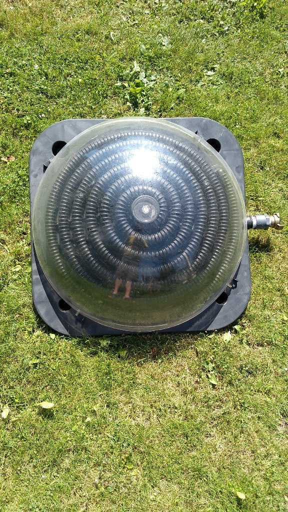 solar tube voor het verwarmen van je zwembad. zie fotos, Ophalen, Gebruikt, Verwarming