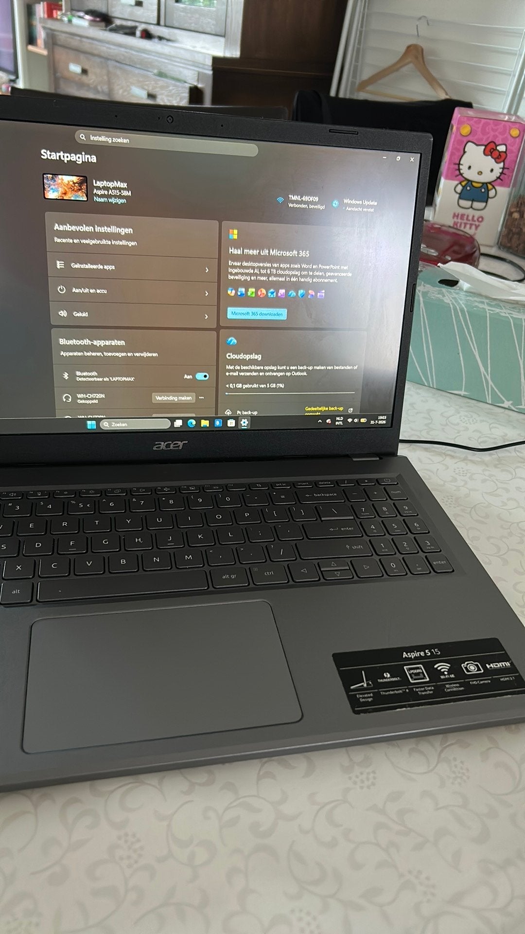 Acer Aspire A515-58, Gebruikt, Verzenden, SSD, Onbekend