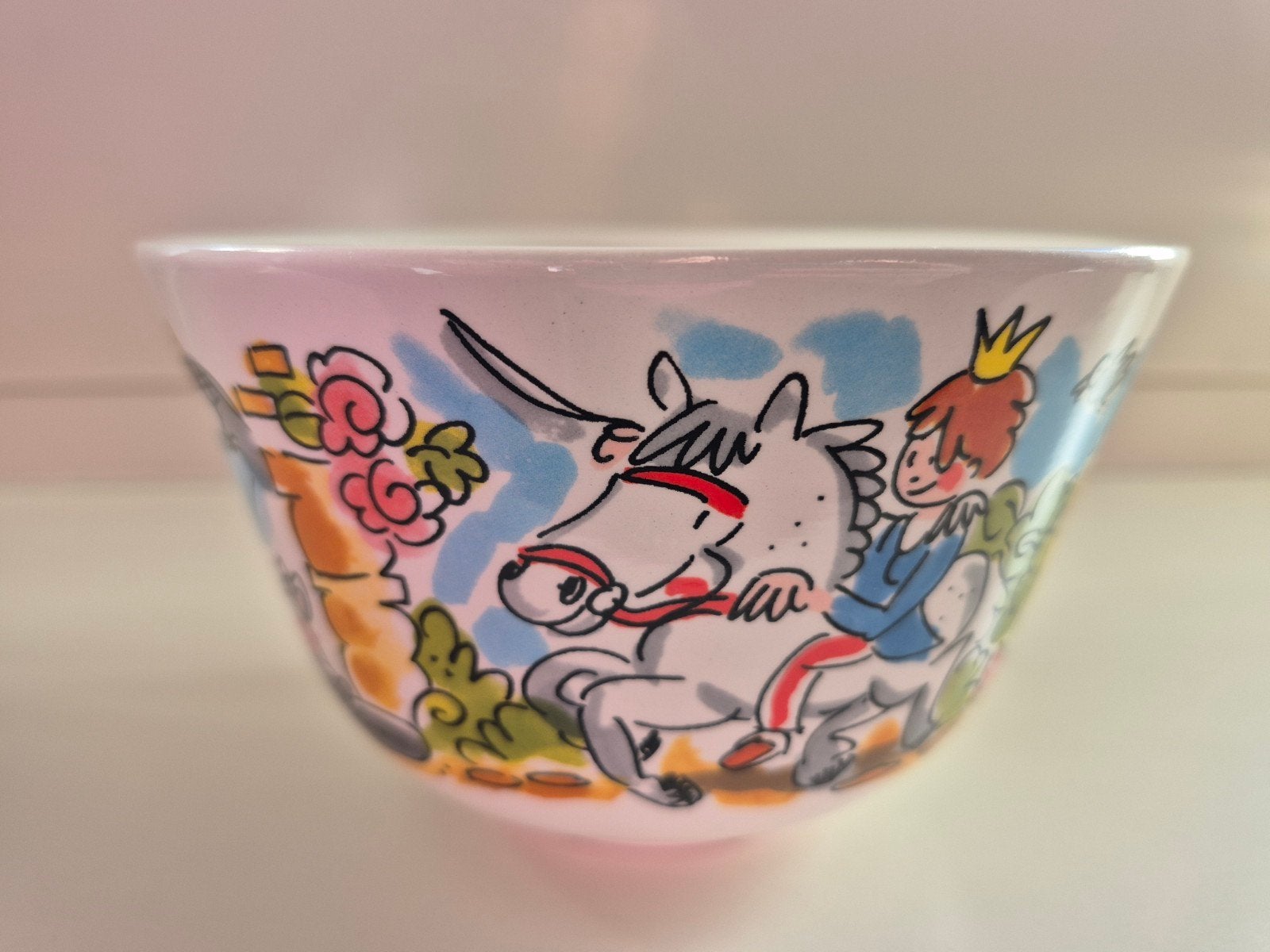 Blond Efteling schaaltje, Ophalen of Verzenden, Zo goed als nieuw, Aardewerk, Schaal of Schalen