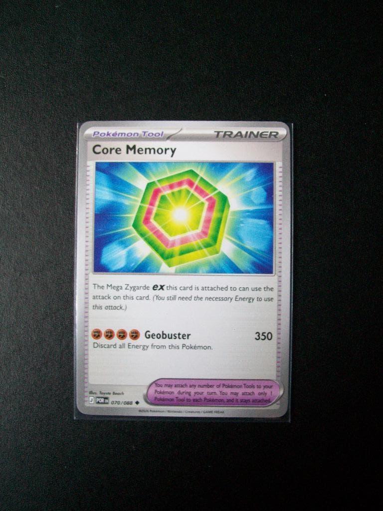 9492: Nieuwe Pokemon Kaart Trainer CORE MEMORY (070/088), Verzenden, Nieuw, Losse kaart