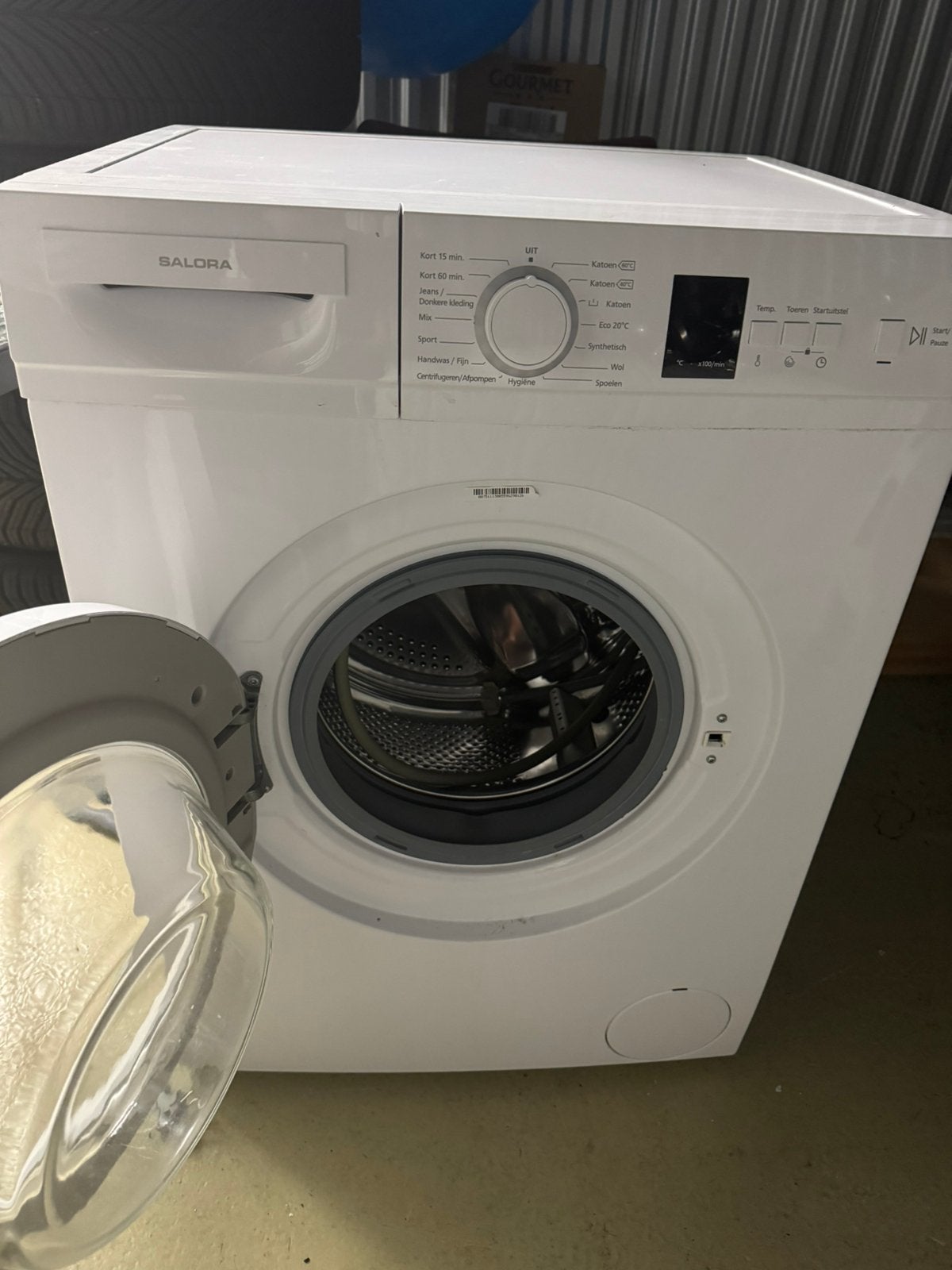 Wasmachine to koop, Witgoed en Apparatuur, Wasmachines, Ophalen, Zo goed als nieuw, 1200 tot 1600 toeren, 85 tot 90 cm