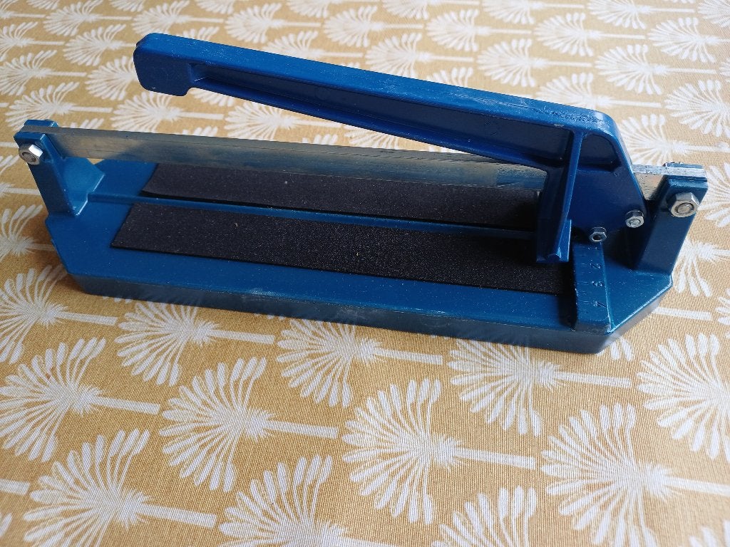 Tegelsnijder kleine tegels/mozaïek 220 mm Kaufmann Miniflies, Ophalen of Verzenden, Gebruikt, Snijgereedschap, Overige merken