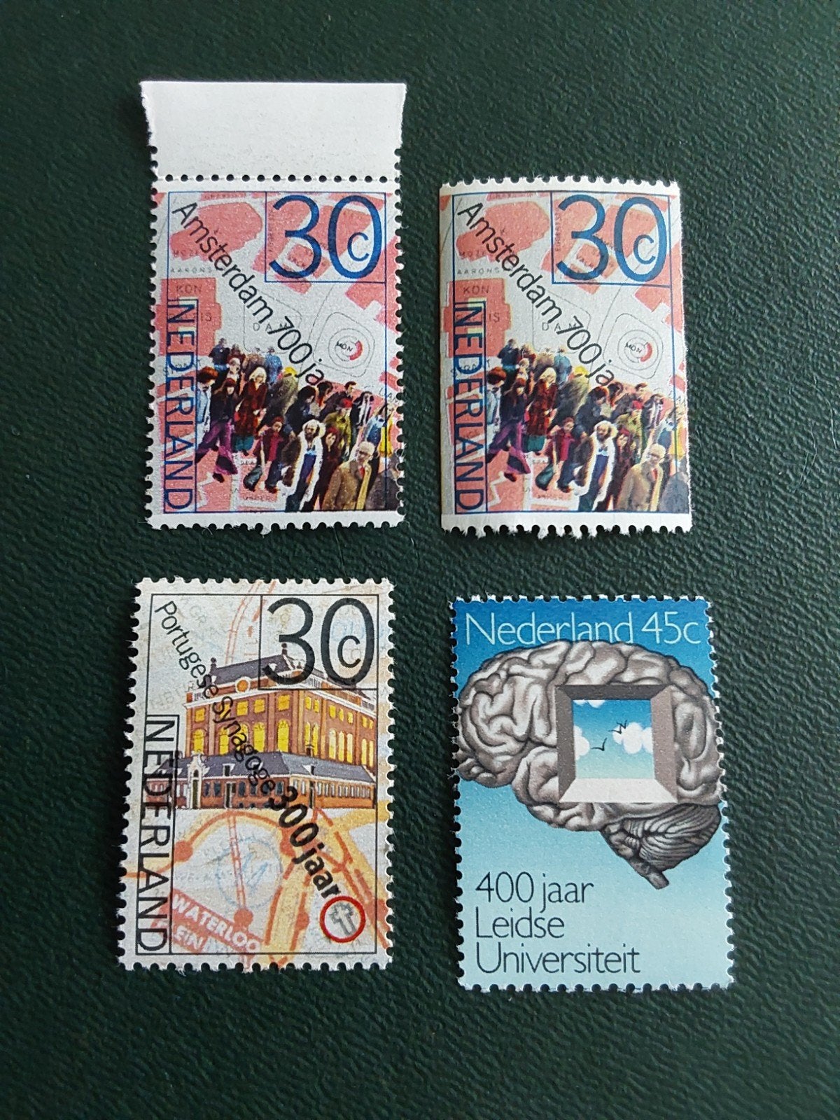 nvph 1064-1066  +1044a Jubileumzegels 1975 ( pf), Postzegels en Munten, Postzegels | Nederland, Ophalen of Verzenden