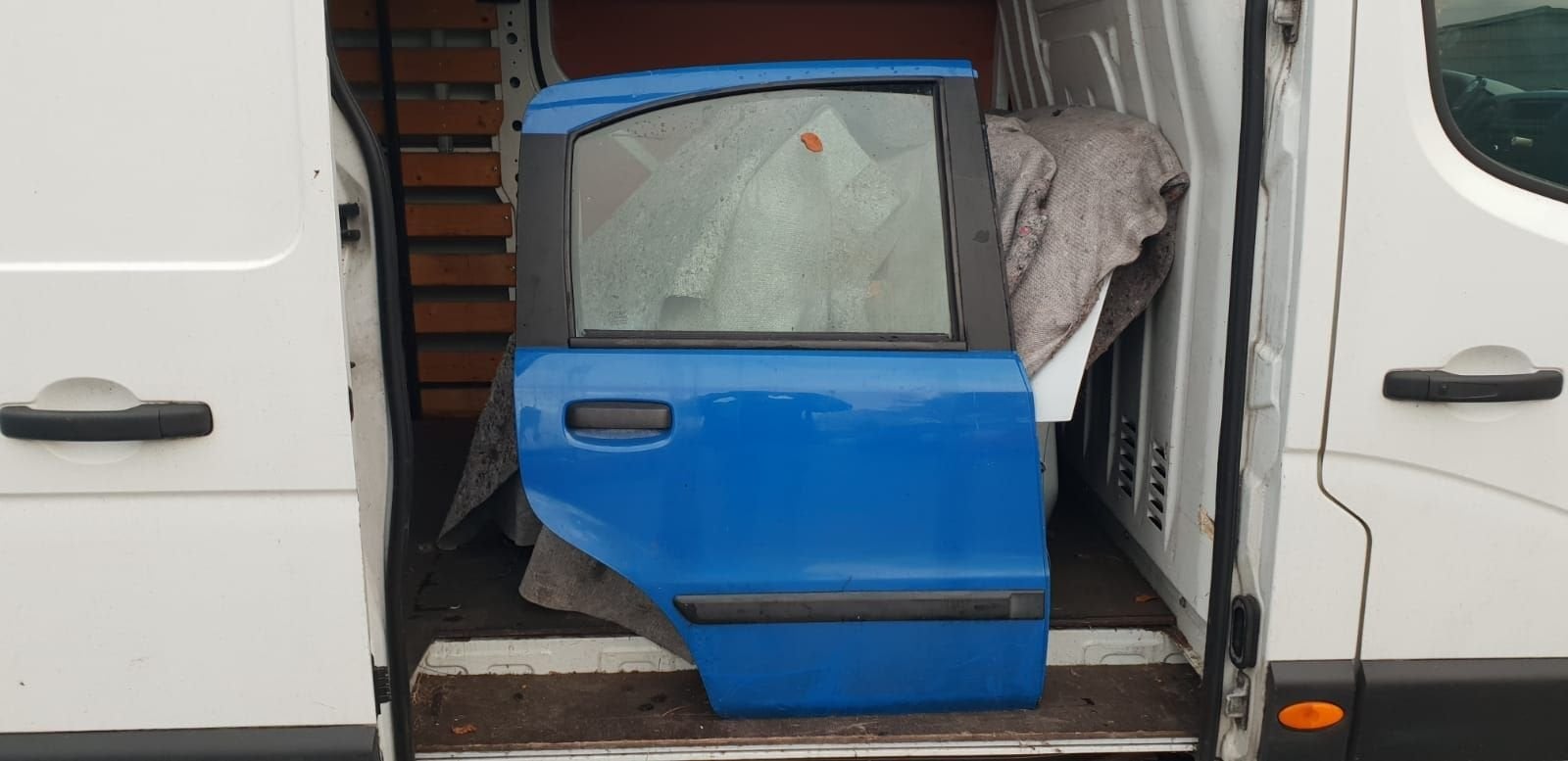 FIAT PANDA PORTIER RECHTS ACHTER BJ 2004 2007, Gebruikt, -, Deur, -