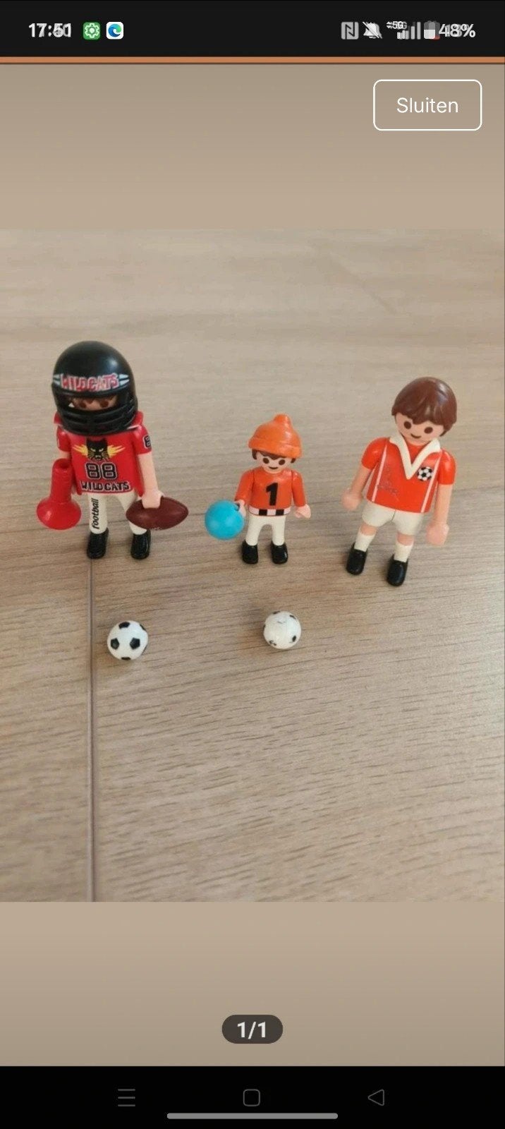 Playmobil diverse poppetjes, camera en ballen, Kinderen en Baby's, Speelgoed | Playmobil, Ophalen of Verzenden