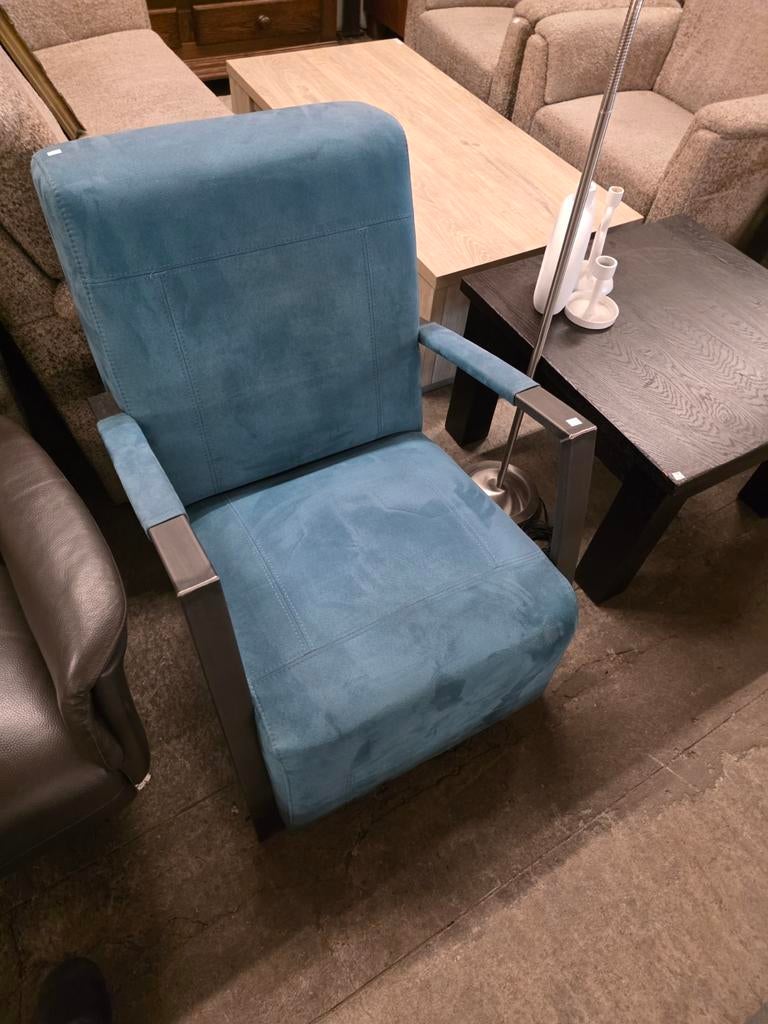 Fauteuil NIEUW! Zithoogte 45cm, Huis en Inrichting, Ophalen, Minder dan 50 cm, ., 75 tot 100 cm