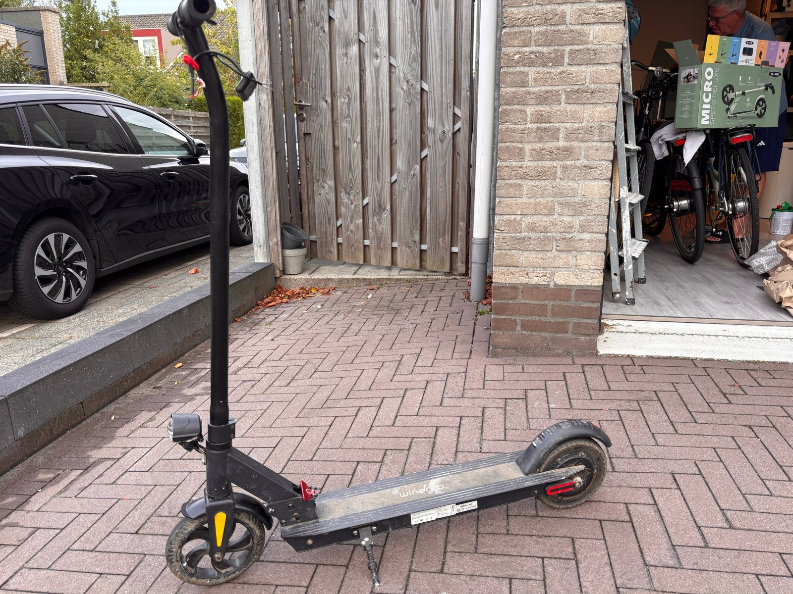 Defecte Windgoo T10 elektrische step - voor onderdelen, Ophalen, Gebruikt, Elektrische step (E-scooter)