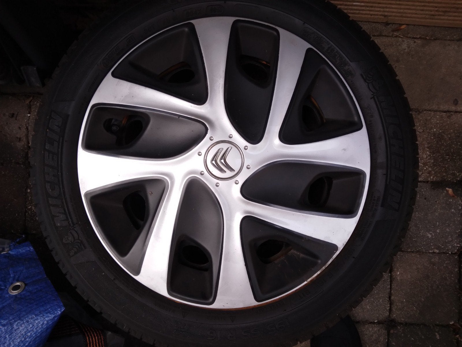 Velgen met zomerbanden citroen c3 Picasso, Ophalen, Zomerbanden, Velg(en)