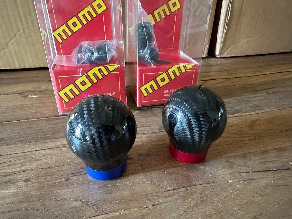 Momo pook schakelpook carbon blauw universeel, Ophalen of Verzenden
