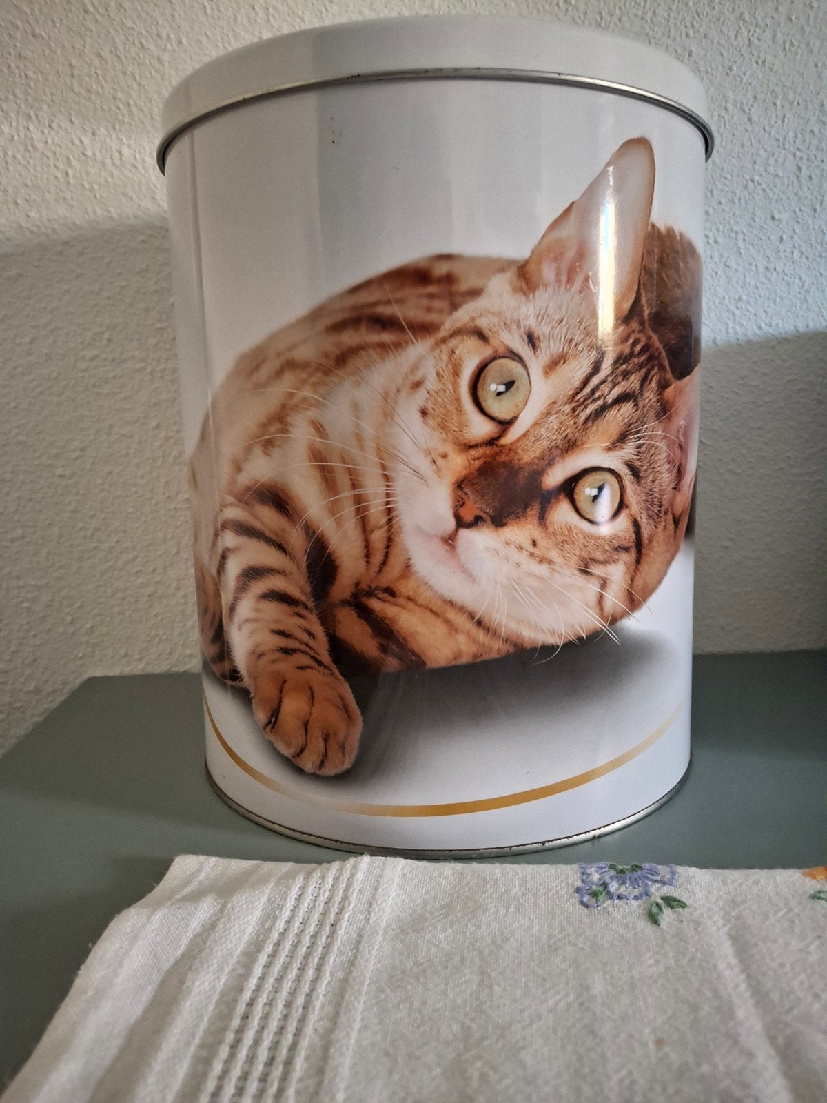 grote bus met katten afbeelding er op, Huis en Inrichting, Ophalen, Overige materialen, Gebruikt, Overige merken