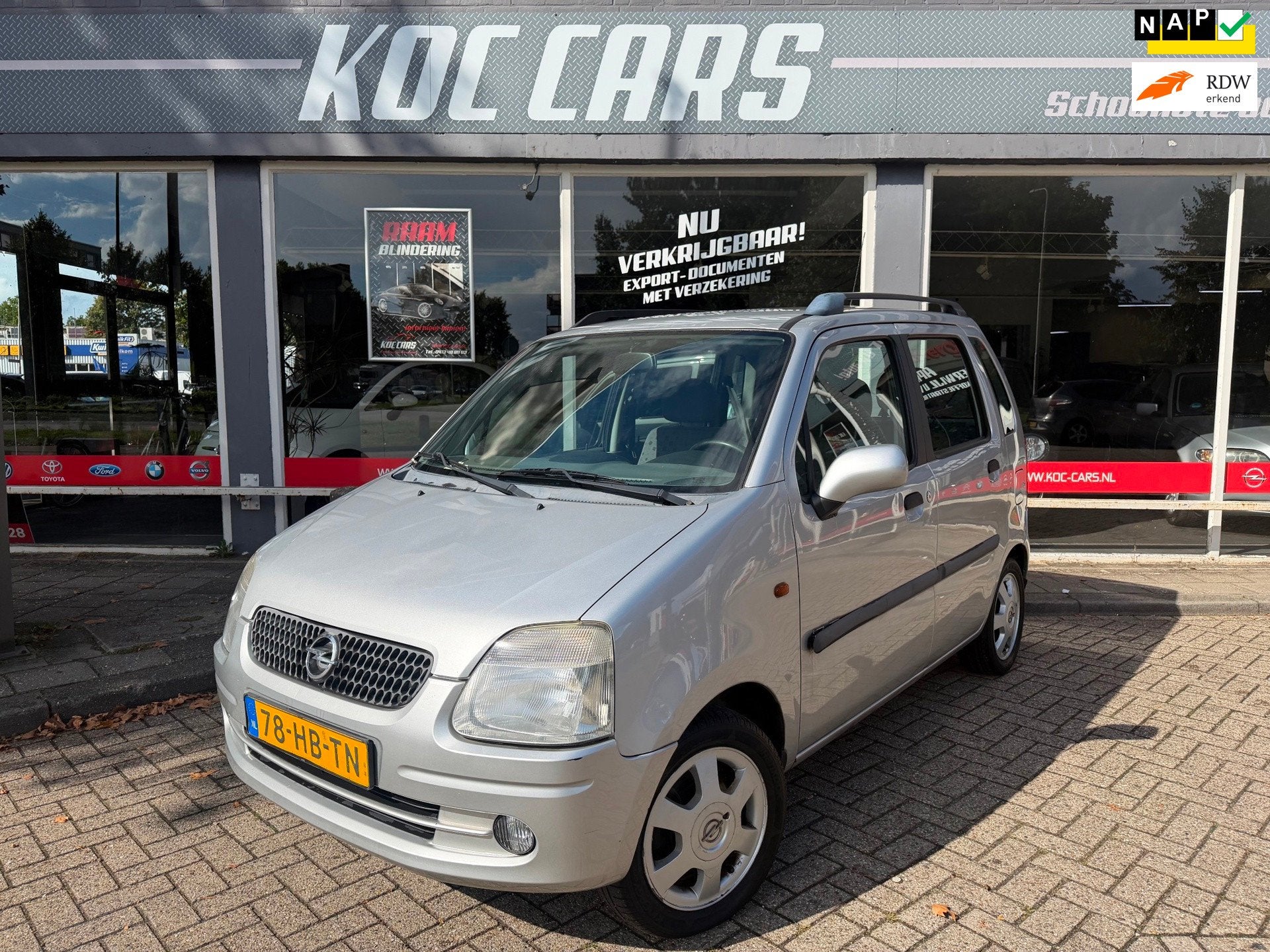 Opel Agila 1.2-16V Elegance NIEUWE APK, Auto's, Voorwielaandrijving, 15 km/l, 31 €/maand, Origineel Nederlands