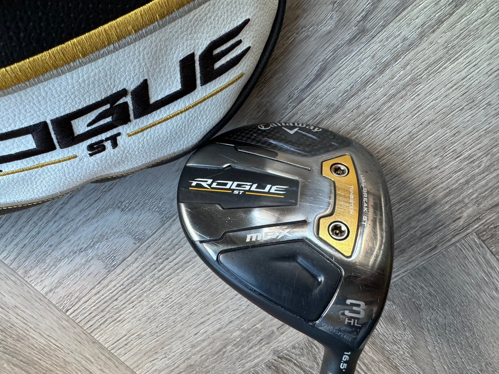Callaway Rogue Max Fairway Wood 3 HL/ Houten 3 HL, Ophalen of Verzenden, Gebruikt, Club, Callaway