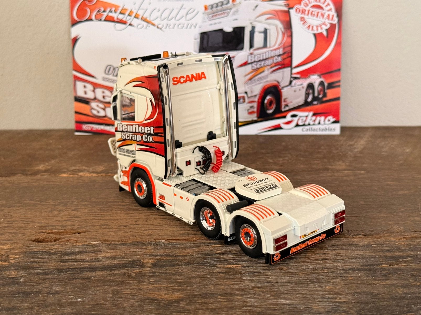 Tekno - Scania next gen Befleer, Verzenden, Zo goed als nieuw, Bus of Vrachtwagen, Tekno