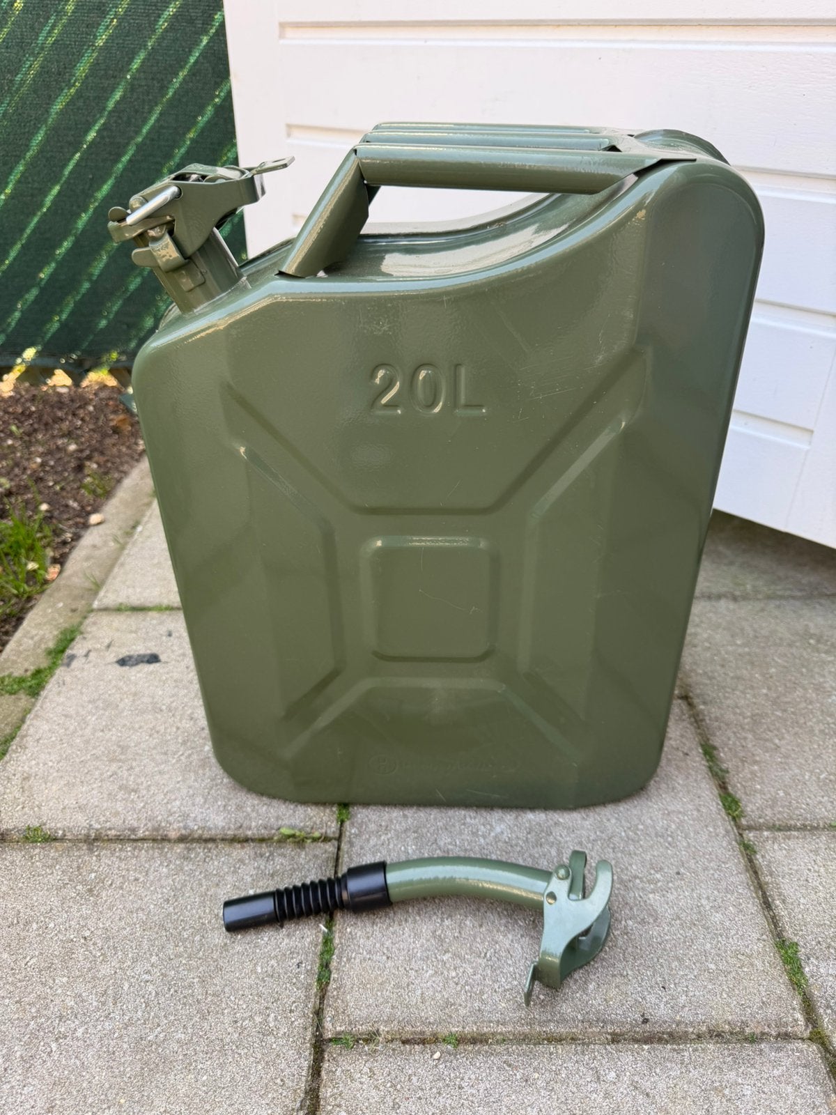 jerrycans van 20 liter, Ophalen, Gebruikt