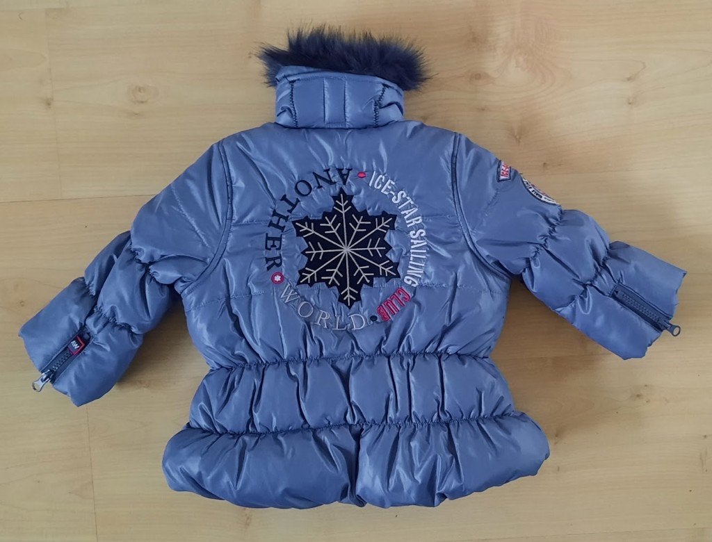 *NIEUW* Another World Winterjasje Blueberry maat 86/92, Nieuw, Ophalen of Verzenden, Jasje, Another World