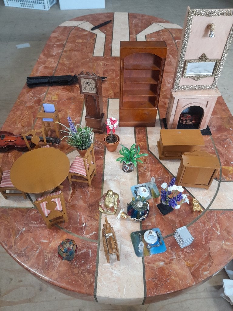 Poppenhuis miniaturen, Verzenden, Poppenhuis