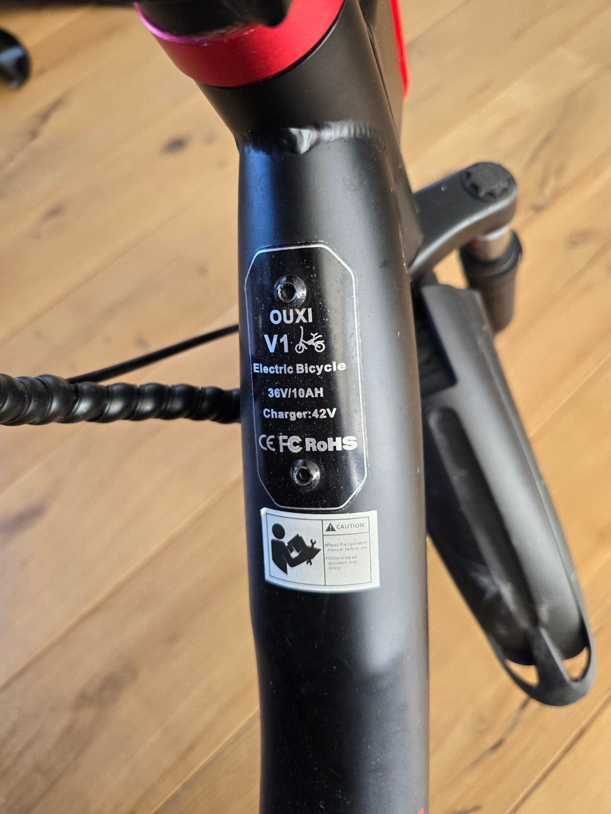 Ouxi V1 Elektrische Fiets - Compact en Krachtig, Fietsen en Brommers, Elektrische fietsen, Minder dan 30 km per accu, Zo goed als nieuw