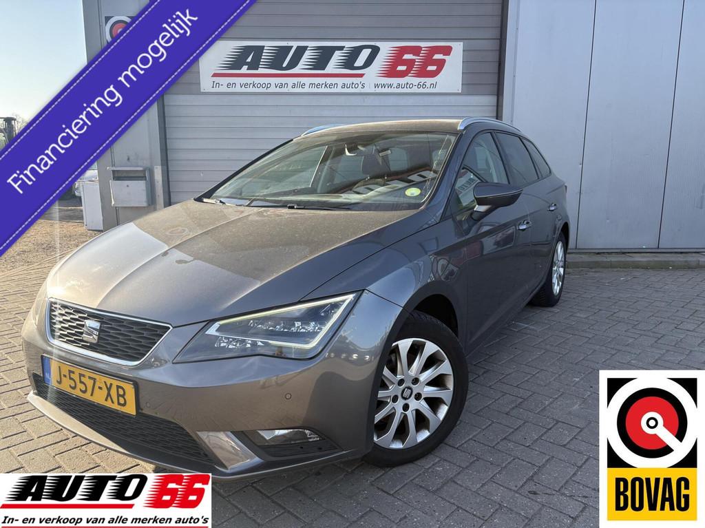 Seat Leon ST 1.6 TDI Style, Auto's, Stof, Gebruikt, Euro 6, 4 cilinders