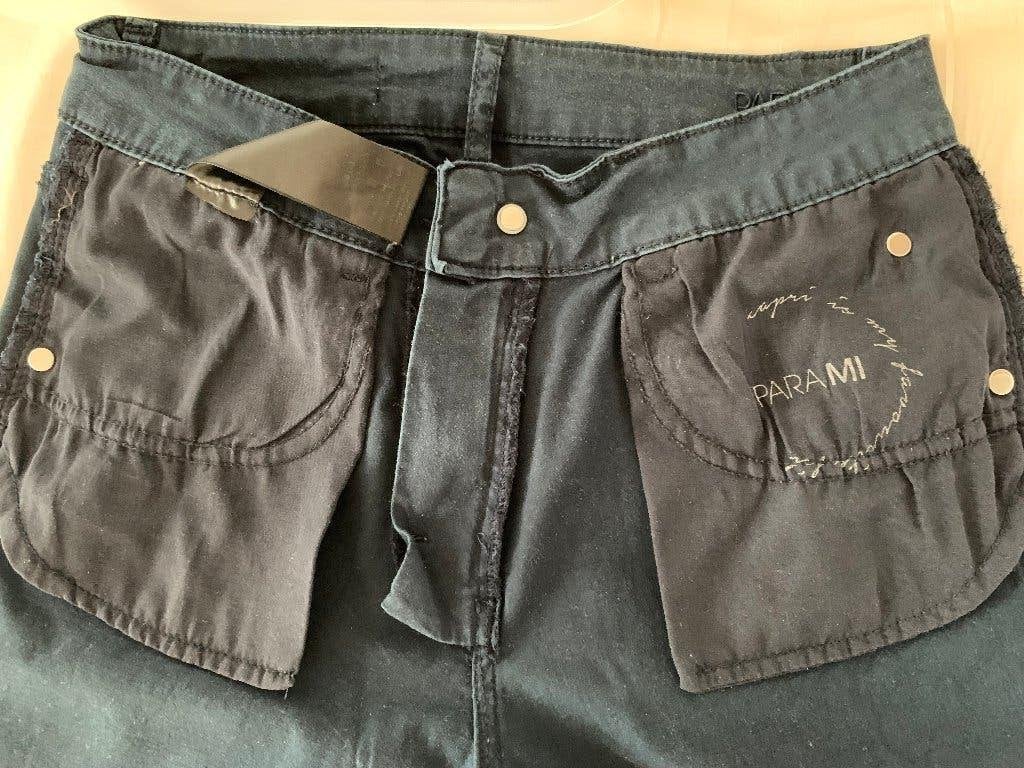 Dames "ParaMi" 7/8 Pantalon, model "Celine", W:36/L:32 Blauw, Para Mi, Blauw, Ophalen of Verzenden, Zo goed als nieuw