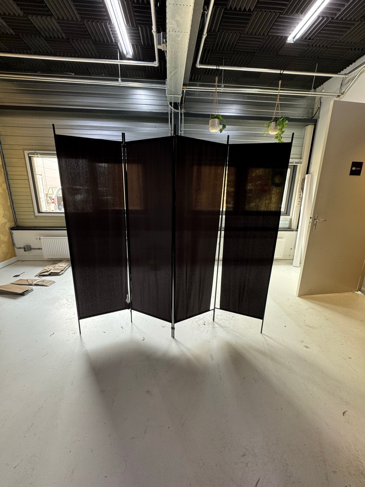 Stoffen Room Divider - Flexibele Ruimteverdeler, Ophalen, Gebruikt