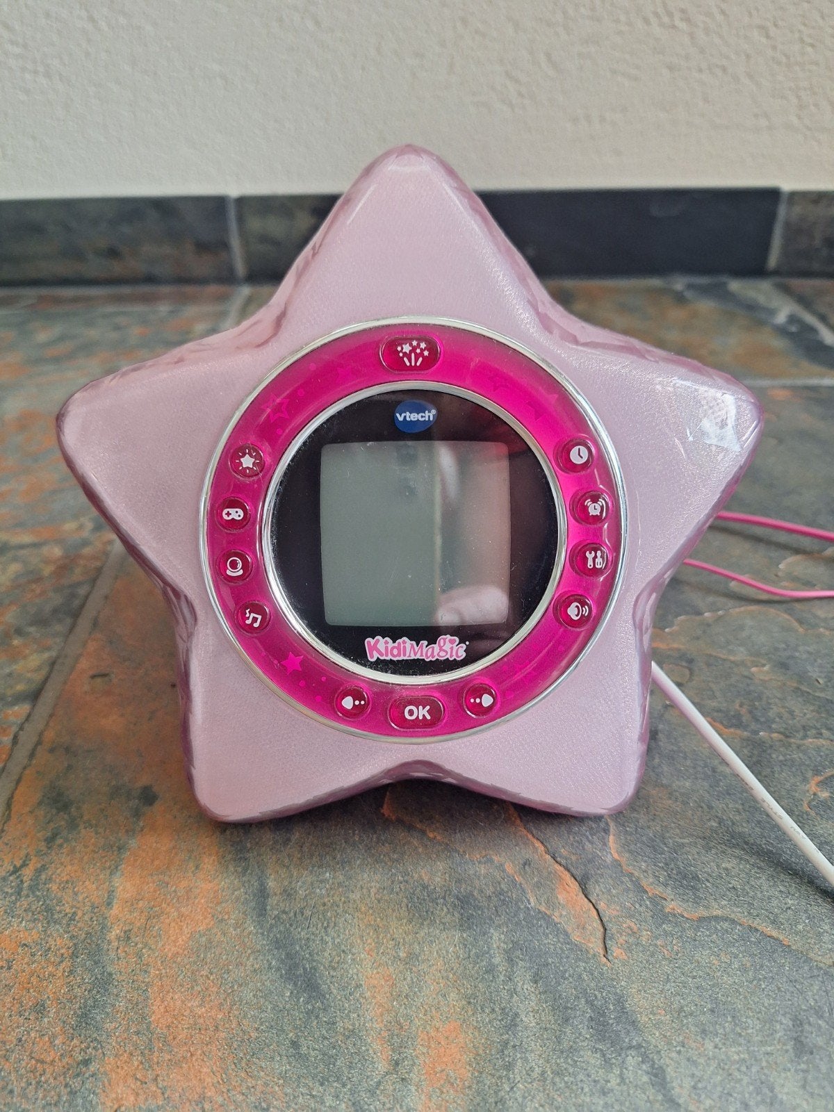 VTech KidiMagic StarLight Roze - Interactieve Ster Klok, Ophalen of Verzenden, Zo goed als nieuw, 6 jaar of ouder