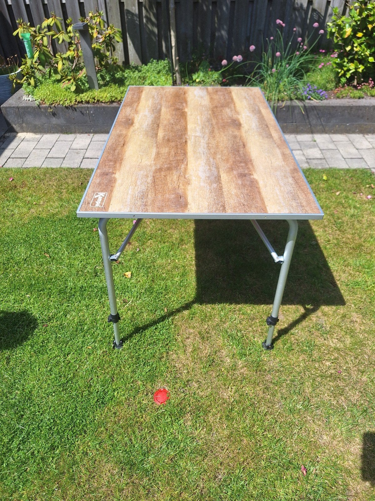 Kampa lichtgewicht campingtafel 70x120, Caravans en Kamperen, Kampeermeubelen, Ophalen, Zo goed als nieuw, Campingtafel
