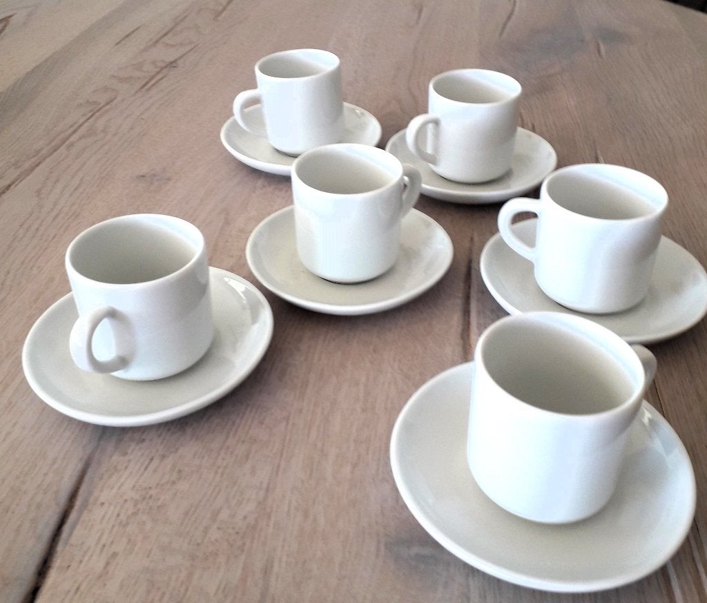 Espresso kopjes, Huis en Inrichting, Keuken | Servies, Ophalen, Zo goed als nieuw, Overige stijlen, Kop(pen) en/of Schotel(s)