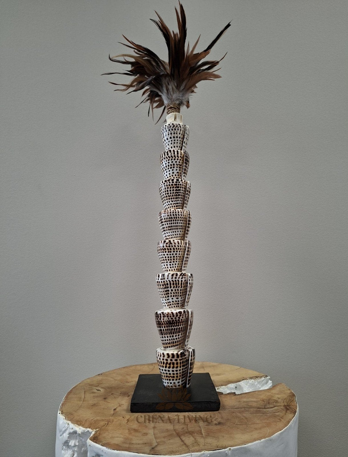 Schelpentoren met veren, Ophalen of Verzenden, Nieuw
